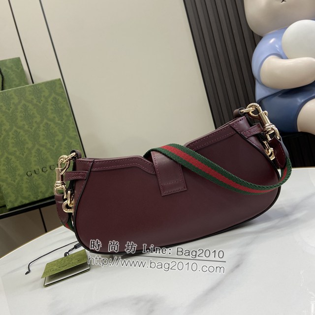 Gucci專櫃古馳最新款Moon Side系列迷你肩背包 jh2228型號：786015